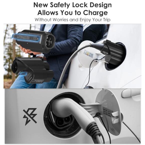 NACS to CCS1 Charging Adapter,Max 250KW Supercharger [Max 500A, 1000V] fit for R - Picture 5 of 7